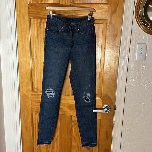 GUC J.Crew 9 inch destroyed high rise toothpick size 26 - Picture 10 of 11